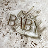 Cake Topper "Oh Baby" aus Acryl