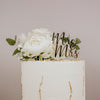 Cake Topper Hochzeit "Mr & Mrs" aus Acryl