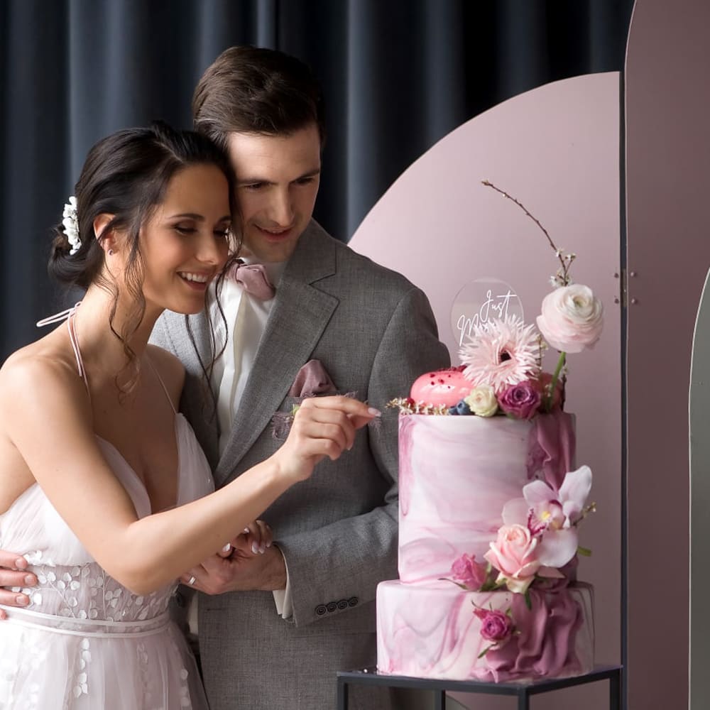 Cake Topper "Just Married"