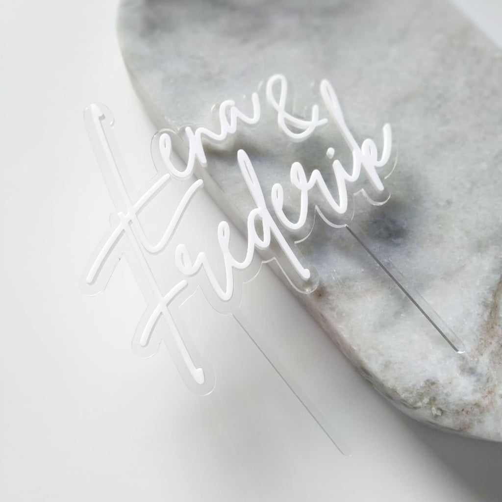 cake topper personalisiert namen kinder baby geburtstag