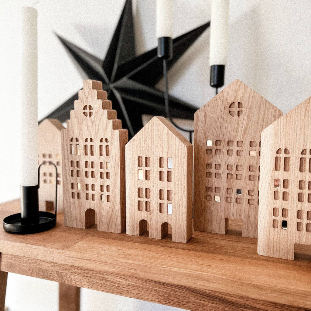 Deko Häuschen aus Holz "Ludvika"