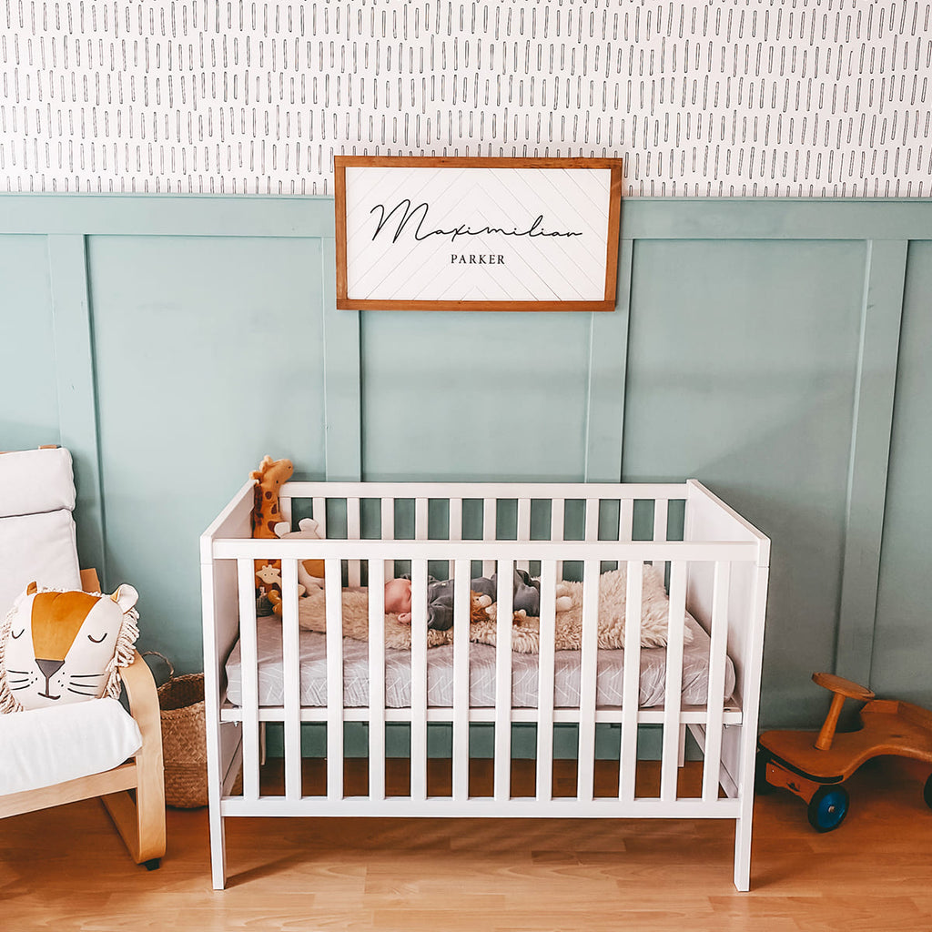 Holzschild "Parker" Shabby | personalisiert