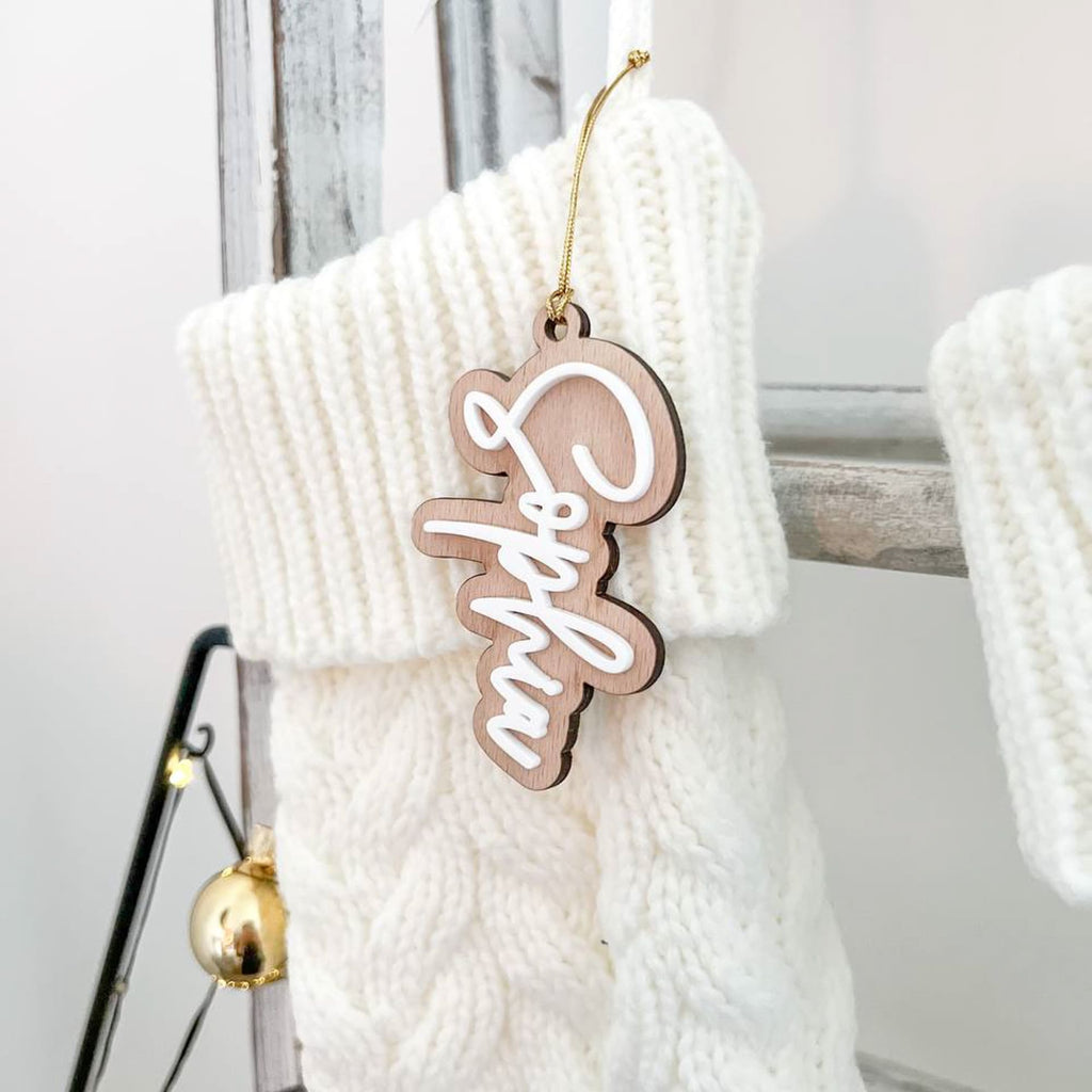 Personalisierte Anhänger aus Holz & Acryl – Schlüsselanhänger, Taschenanhänger, Gastgeschenk oder Geschenkanhänger.
