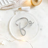 Personalized acrylic Christmas tree ornaments with names